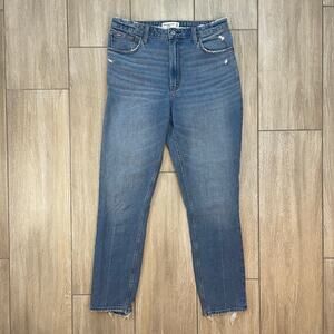Abercrombie Curve Love High Rise Skinny Jeans Womens 30 Medium Wash